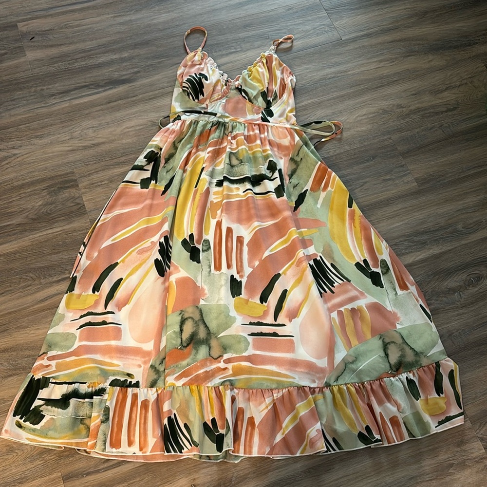 Beautiful multi color dress